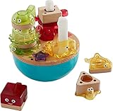 Fisher-Price Wooden Toys Deep Blue Sea Stacker