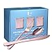 I00000 270 Pieces Disposable Plastic Silverware, Rose Gold Cutlery, Premium Heavyweight Plastic Flatware Includes: 90 Forks, 90 Knives and 90 Spoons