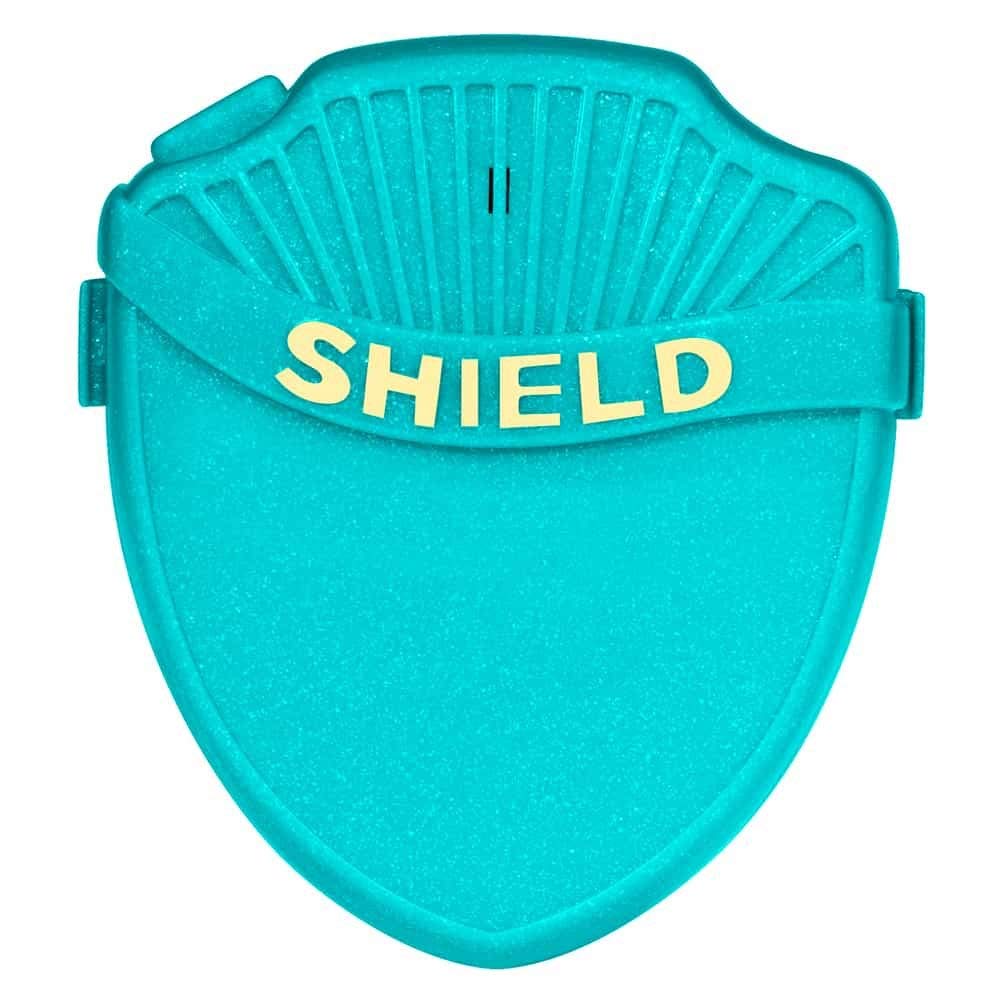 Shield Max Bedwetting Enuresis Alarm for Boys and Girls with 8 Loud Loud Tones, Light and Vibration. Full Featured Bedwetting Alarm for Deep Sleepers to Stop Nighttime Bedwetting (Teal)