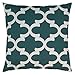 JinStyles Pillow Cover, Accent, Decorative, Throw, Square, Print, Blue, 18 x 18