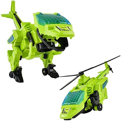Helicopter Transform Plastic Dinosaur Transform Robot Dinosaur Toy Airplanes for Toddlers