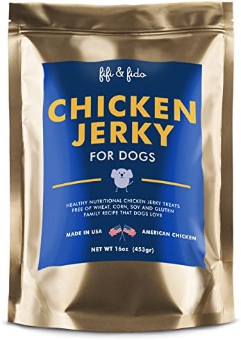 FIFI & FIDO CHICKEN JERKY FOR DOGS