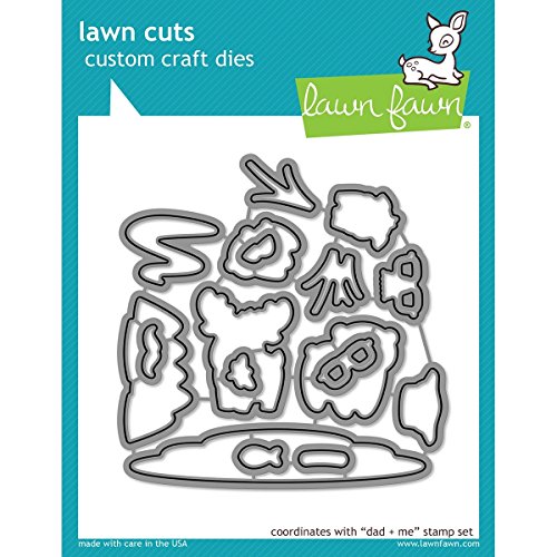 Lawn Fawn Lawn Cuts Custom Craft Die - Dad + Me (LF1164)