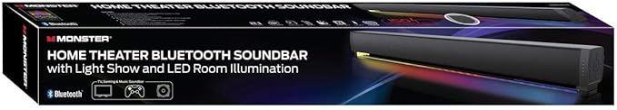 monster theater bluetooth soundbar