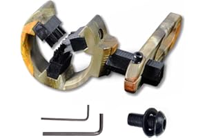 - QI HUO JU - Archery Arrow Rest Whisker Biscuit Arrow Rest for Compound Bow/Recurve Bow Hunting Target Shooting Whisker Brush Biscuit ​​Left and Right Hand