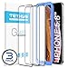 TETHYS Glass Screen Protector Designed for iPhone 11 Pro/iPhone Xs [Edge to Edge Coverage] Full Protection Durable Tempered Glass Compatible iPhone X/XS/11 Pro [Guidance Frame Include] - Pack of 3 primary