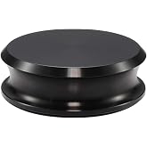 FEMELI Record Weight Stabilizer, 10.8oz Vinyl Weight for Turntable (Black) | Turntable Weight Clamps, Aluminum Vinyl Record Stabilizer, Reduces Vibration for LP Record Player, Fits Most Turntables