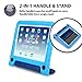 Pure Sense Buddy Antimicrobial Kids Case for Apple iPad 4, iPad 3, iPad 2 | Full Kit: Rugged Case Stand, Magic Handle, Screen Protector, Strap, and Spray