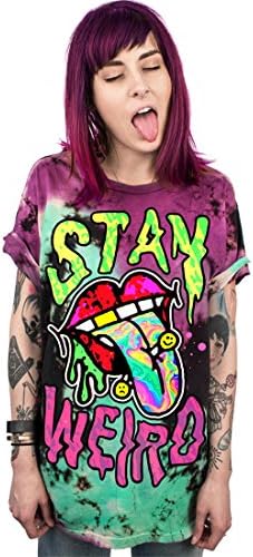 BellyAnna Boutique Unisex 3d Printed Summer Casual Graphic Short Sleeve T-shirts Tees - Big Mouth