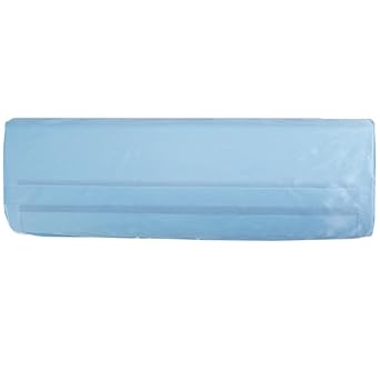 【クリックで詳細表示】PURE-O エアコンカバー 室内用 洗える 防湿 防塵 ブルー(M 87 ＊ 21 ＊ 27cm)