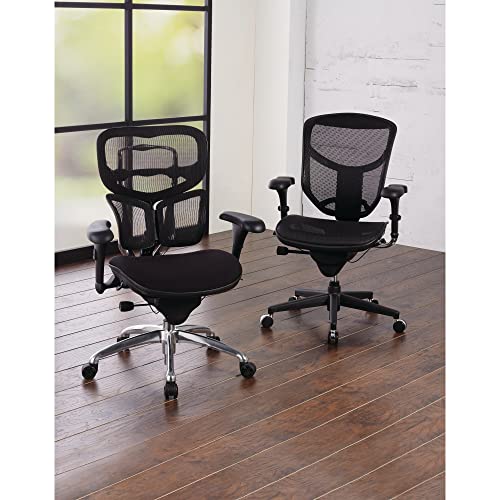 WorkPro® Quantum 9000 Series Ergonomic MidBack Mesh/Mesh Chair, Black
