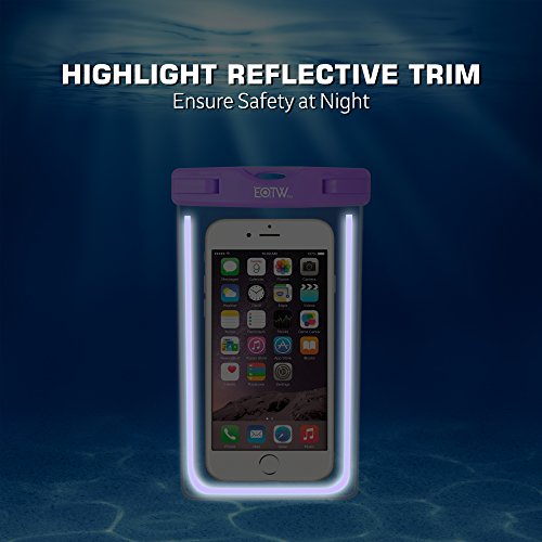 EOTW Waterproof Phone Pouch, IPX8 Universal Waterproof Case Bag Fit for