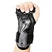 Soared Skating Impact Wrist Guards Protective Gear Gloves for Skateboard Skiing Snowboard Black L