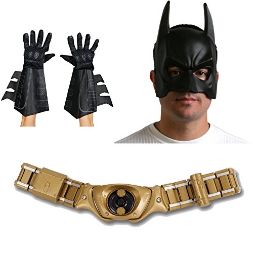 Batman Adult Costume Bundle Set Kit
