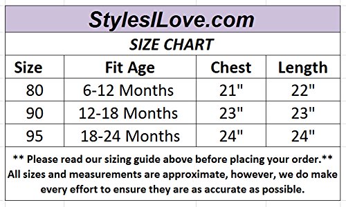 StylesILove Infant Toddler Long Sleeve Soft Cotton Unisex Baby Coverall Jumpsuit (80/6-12 Months, Santa Girl Red)