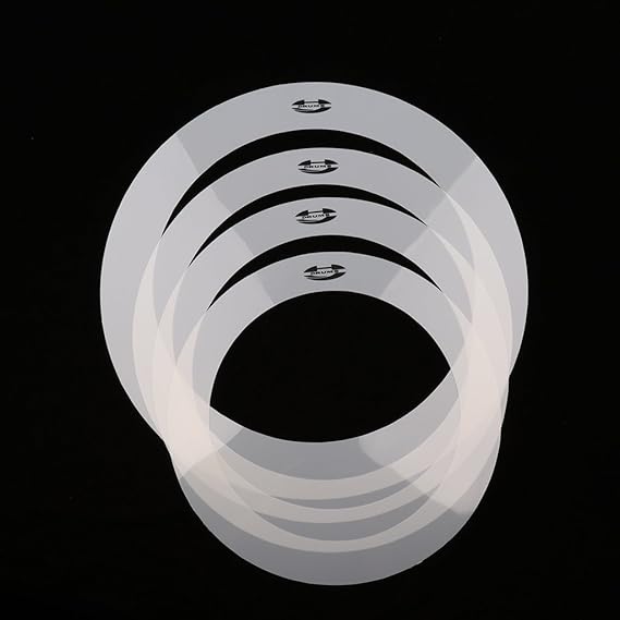 Kawn® 1 Pack Drum Muffler Dampening Rings Tone Control Ring 12'' 13