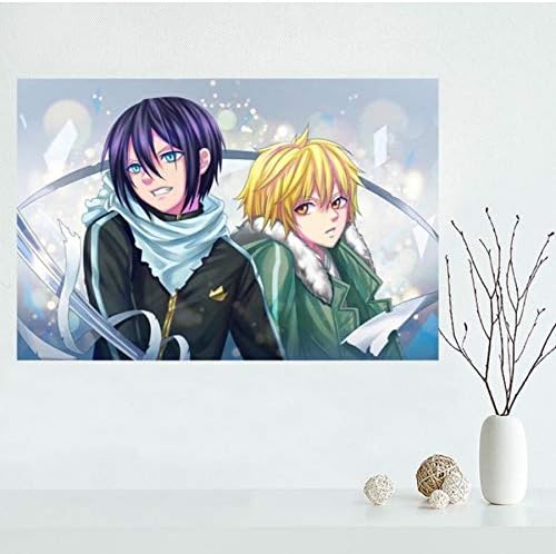 MXIBUN Poster And Prints Noragami Anime Role Wall Art Pictures Canvas Painting Gift Without Frame 40 * 60cm