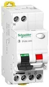 Schneider – Interruptor detector de arco Duoline de clic arco 1p-n ...