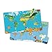 LeapFrog LeapReader Interactive World Map Puzzle (works with Tag)