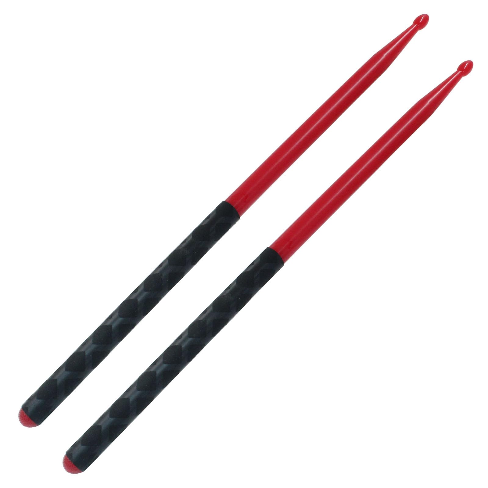 Piutouyar 5A Drum Sticks, Red Nylon Drumsticks Oval