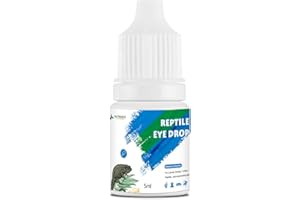NUTRIARISE Reptile Eye Drops | Gentle Eye Cleanser for Bearded Dragons, Turtles, Snakes & Lizards | Non-Irritating Daily Eye Care Solution for Reptiles & Amphibians