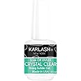 Karlash Brush On Builder Gel Soak Off Build It Gel Strong Gel Crystal Clear for Sculpting Nail Extension and Strengthening Natural Nails 0.5 oz (Crystal Clear)