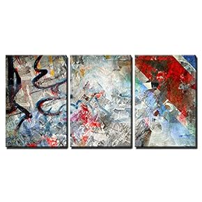 Illustration Graffiti Background Grunge Illustration x3 Panels