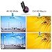 Mozeat Lens iPhone Lens, 0.60X Wide Angle + 15X Macro + 37mm CPL polarizer Clip-on Cell Phone Camera Lenses Kit for Samsung, Android Smartphones, iPhone