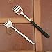 Telescoping Back Scratchers , Bear Claw + Stainless Steel Black Telescopic Back Scratcher，set of 2
