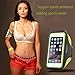 Saygoer iPhone 7 plus Cell Phone Armband: 4.7 inch 5.5 Inch Case for iPhone 8 plus, 7, 6, 6S, SE, 5, 5C, 5S, and Galaxy S5, Google Pixel - Adjustable Velcro, Key Holder & Screen Protector
