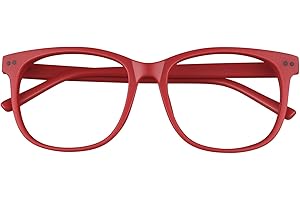 GQUEEN Fake Non Prescription Glasses Clear Lens for Women Men Oversized Frame UV400 Protection, 201581