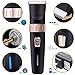 oneisall Dog Hair Clippers Low Noise Cordless Rechargeable Pet Grooming Clipper Kit Trimmers Professional Razor for Dogs and Cats Black