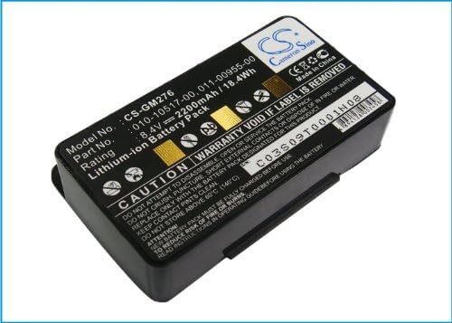 CameronSino GPS Navigator Battery for Garmin 010-00543-00, 100054300, 3580100054300 010-10517-00, 010-10517-01, 011-00955-00 2200mAh 8.4V Li-ion 1 Year Warranty
