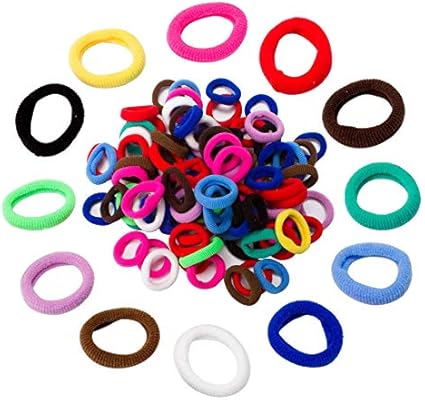Hair Bands Ties 200 Pcs Tiny Soft Elastic Hair Ties For Toddler