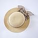 Connectyle Kids Classic Lovely Summer Straw Hat Cap Bowknot Beach Sun Protection Hats for Girls,  52  20.5