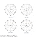 Altelix Wide Band Log Periodic Directional Antenna 75 Ohm 698-2700MHz 12 dBi 2G 3G 4G LTE with F-Female Connector
