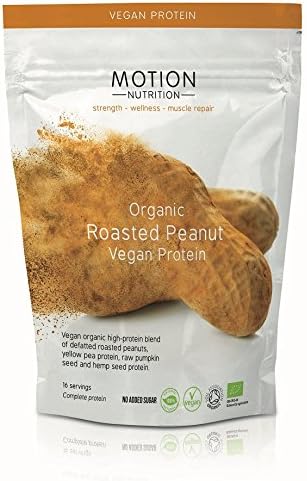Motion Nutrition Organic Roasted Peanut Vegan Protein