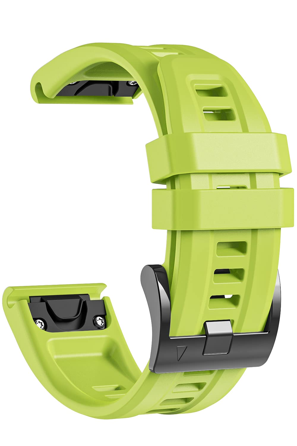 lepmok 26mm Strap for Garmin Fenix7X/Fenix 7X Solar/Fenix 7X Sapphire Solar/Fenix 6X/Fenix 6X Pro/Fenix 6X Sapphire/Fenix 5X Puls/Fenix 5X Sapphire (Green)