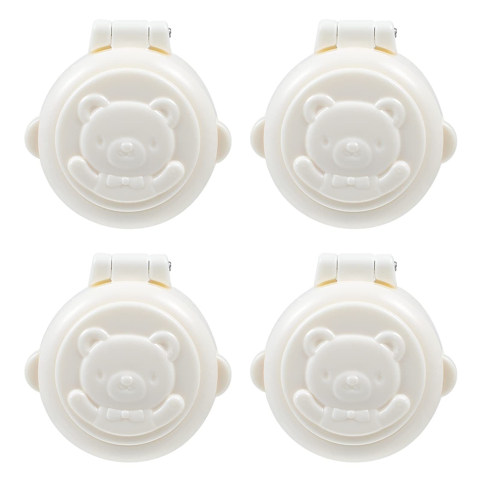 4 Pcs Child Proof Safety Locks Baby Proofing Covers Stove Knob Covers Washing Machine Button Covers Baby Proofing Safety Locks for Washer Toilet Oven Refrigerator