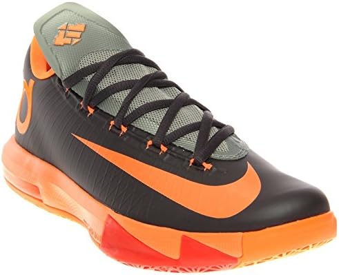 NIKE KD VI MENS BASKETBALL SHOES (12, Black/Orange)