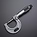 Clockwise Tools MMTR-01 Premium Outside Micrometer with Carbide Tip 0-1