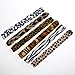 Fun Express Animal Print Slap Bracelets - Assorted 12 Pack