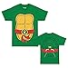 Teenage Mutant Ninja Turtles Adult Costume T-Shirt - Raph Red (Medium)