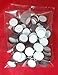 Adhesive Magnetic Discs - Round Magnetic Discs with Adhesive Backing - Magnetic Adhesive Dots Great for Crafts! Magnetic Discs are Great to use at Home, Office, School & More!(1/2 inch, 100 Pieces)