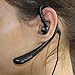 Behind-The-Ear WIRED Hands-free Headset MONO Headphone 3.5mm Single Earphone w Boom Mic for iPad, iPhone 6S 6 Plus 5S 4S - Samsung Galaxy S8 S8+ S6 S7 Edge S5 Note 5 4 3 - LG G5 G6 V20 - Google Pixel