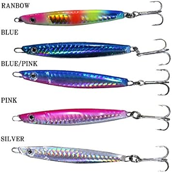 Amazon マルシン ドラッグジグ メタルジグ 28g 28g Blue 丸眞 ルアー