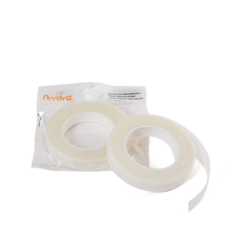 DECORA Paper Florist Tape, White
