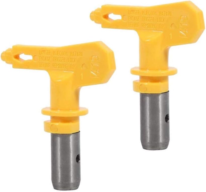 Reversible Airless Sprayer Tip 311 for GRACO Wagner Sprayers Tungsten Steel Nozzle Suitable for Home Garden Interior Exterior Paint Projects Residential Commercial Use