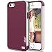 Ailun Phone Case for iPhone 5s,iPhone SE, iPhone 5, Soft TPU Bumper& Solid PC Frame,Slip-Proof Back,Shock-Absorption&Anti-Scratches,Fingerprints&Oil Stains, Protective Back Cover [Purple]