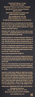 Scott Barnes Body Bling Platinum 4 Fl Oz Amazon Ae